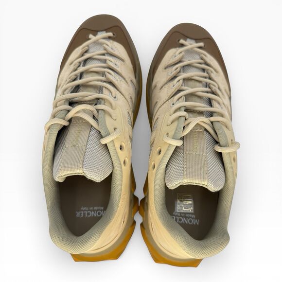 Moncler Genius 2 Moncler 1952 Silencio Low-Top Sneakers EU41/ US8 Beige Brown main image 4